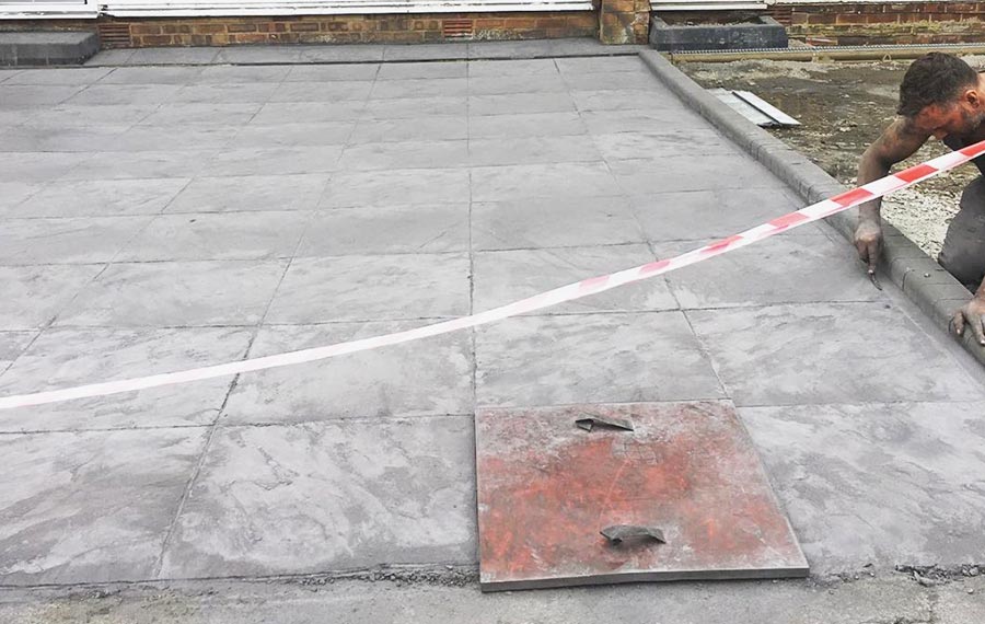Pattern Imprinted Concrete Drives in Oldham, Chadderton, Royton